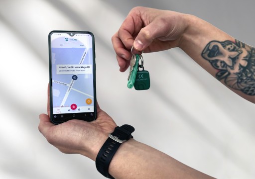 Lokalizator notiOne go! ECO zielony
