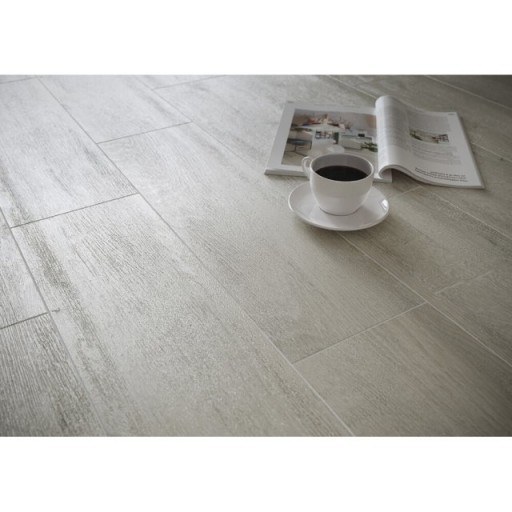 НАПОЛЬНАЯ ПЛИТКА FINWOOD GRESS серая 19x60