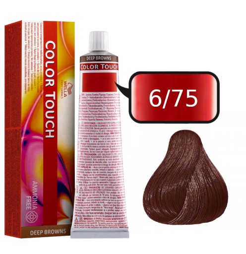 Wella Color Touch 6/75 Краска-краска кремовая 60мл