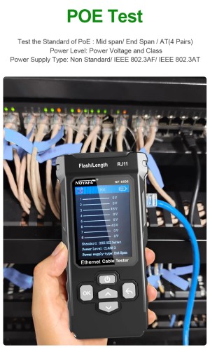 Сетевой линейный извещатель NOYAFA NF-8506, черный