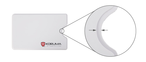 Чехол для кредитной карты Koruma с RFID-защитой