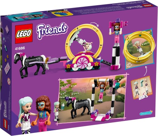 LEGO FRIENDS 41686 ВОЛШЕБНАЯ АКРОБАТИЧЕСКАЯ ЛОШАДЬ