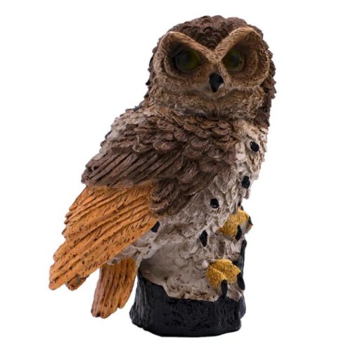 Светодиодный светильник SOLAR OWL (солнечный), ВОДОНЕПРОНИЦАЕМЫЙ