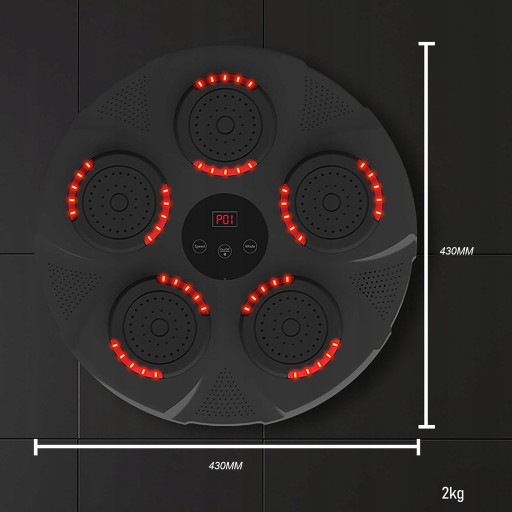 МУЗЫКА BLUETOOTH СВЕТОДИОДНАЯ МАШИНА ДЛЯ БОКСА ЧЕМПИОН 9 РЕЖИМОВ
