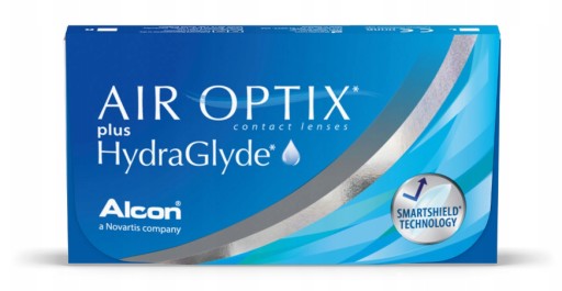 КОНТАКТНЫЕ ЛИНЗЫ AIR OPTIX PLUS HYDRAGLYDE 6 ШТ. ЕЖЕМЕСЯЧНО СИЛА -2,25