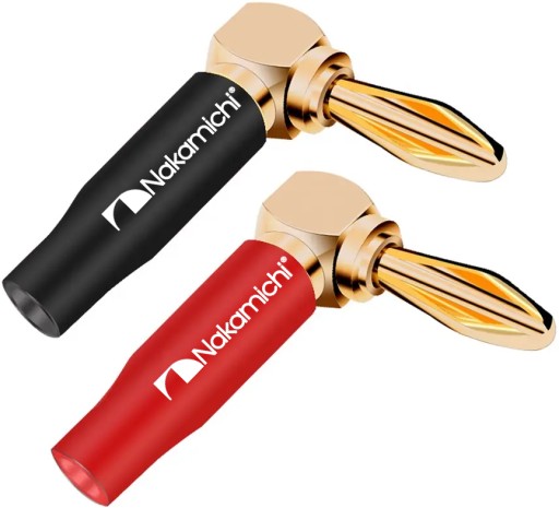 КАБЕЛЬ NAKAMICHI SPEAKER CABLE 2x2,5 УГЛОВОЙ РАЗЪЕМ 4,5 м