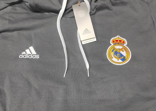 Толстовка adidas REAL Madrid черная JR