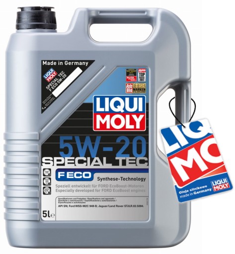 LIQUI MOLY SPECIAL TEC F ECO 5W-20 5л 3841 +БЕСПЛАТНО