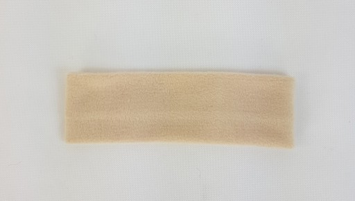 118 OPASKA z polaru polarowa szer. 8 cm JASNY BEŻ