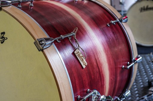 Polmuz Maple Model 1 — 22/12/16/14SD — Artist Red Jatoba Fade