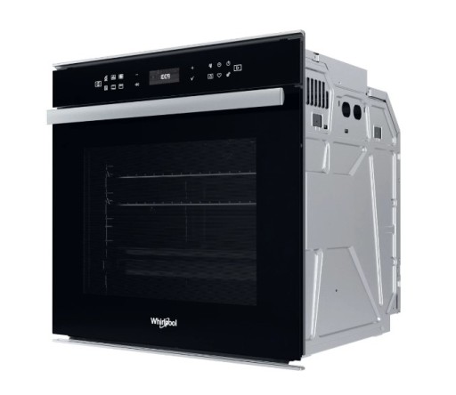 Whirlpool W6 OM4 4S1 HBL Гриль Телескоп встраиваемая духовка 59,5см 73л