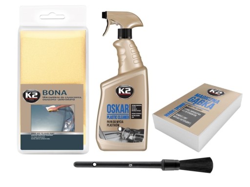 K2 oskar set recainting plastics щетка губки