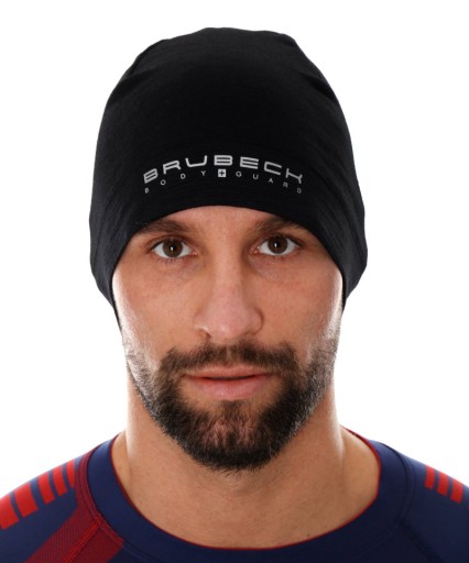 Шапка Brubeck Extreme Wool унисекс черная S/M