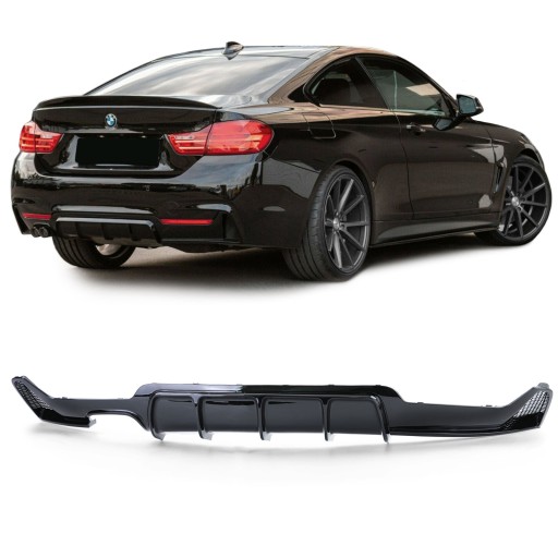 ДИФФУЗОР СПОЙЛЕР BMW F32 F33 F36 M-PACK GLOSS