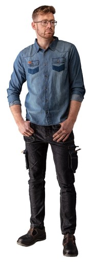 ПРИМЕР РАБОЧИХ БРЮК размер М джинсы NEO DENIM
