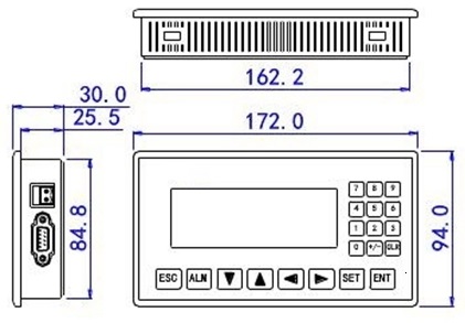 OPA 320-A-S Панель оператора RS232/485