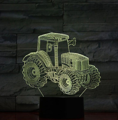 3D LED Тракторная ЛАМПА Трактор 16 цветов RGB