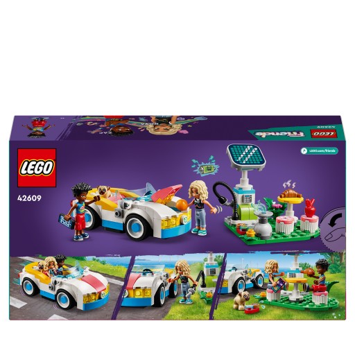 Электромобиль и зарядная станция LEGO Friends (42609)