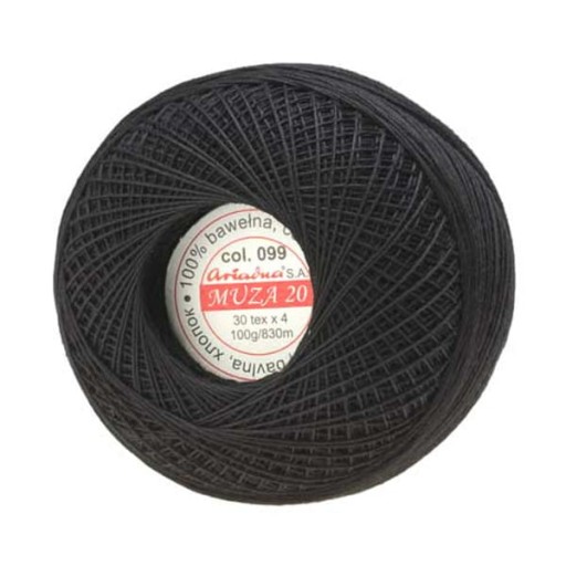 Кордонек Муза 20 цв. 099 Черный.