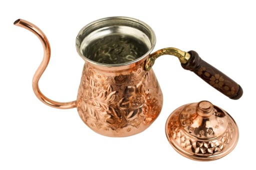 Czajnik miedziany imbryk 0,9L do kawy herbat