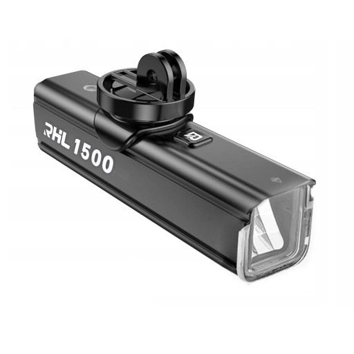 ROCKBROS RHL1500 Мощный велосипедный фонарь 1500 люмен VARIA / крепление GoPro