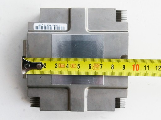 RADIATOR / CHŁODZENIE ALUMINIUM 93x93x27mm
