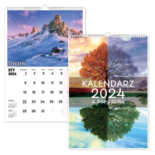 НАСТЕННЫЙ КАЛЕНДАРЬ НА 2024 ГОДУ 4 СЕЗОНА А3