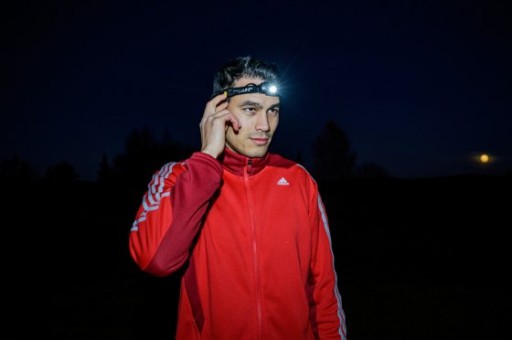 НАГОЛОВНЫЙ ФОНАР МИНИ-СПОРТИВНЫЙ ФОНАР СО СВЕТОДИОДНЫМИ АККУМУЛЯТОРАМИ CREE IP44 100 ЛЮМЕН