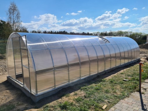 Szklarnia tunelowa 3x12m poliwęglan 4mm prof 20x20