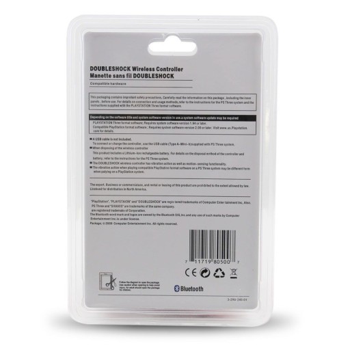 Беспроводной контроллер P3 Doubleshock PS3 Pla