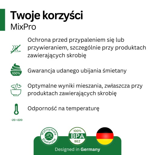 Mieszadło / Motylek do VORWERK Thermomix TM6 i TM5 - NAKŁADKI