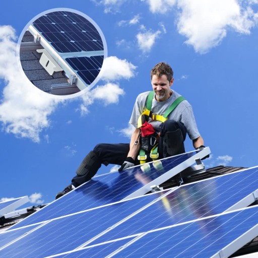 Uchwyty montażowe paneli solarnych typ Z 8 sztuk