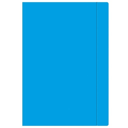 ПАПКА С ЛАСТИКОМ A4+ FLUO BLUE INTERPRINT