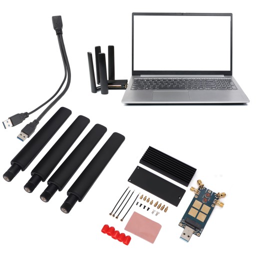 Adapter ngff m.2 na USB z gniazdem karty SIM 4 antena obsługuje ciepło 3g 4g 5g