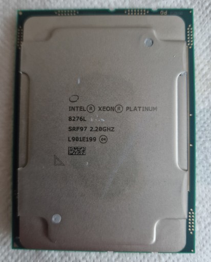 Intel Xeon Platinum 8276L 2,2-4/38,5/10,4 SRF97