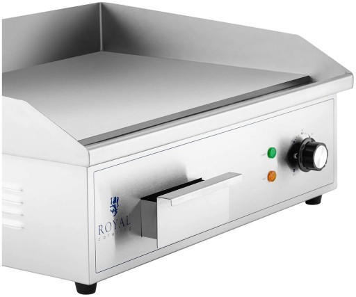 Grill elektryczny płyta grillowa gładka 530 x 350 mm 3000 W