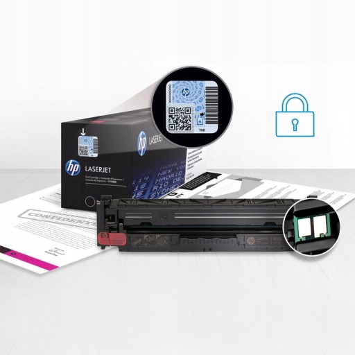 Оригинальный тонер HP 203X Желтый (Желтый) CF542X