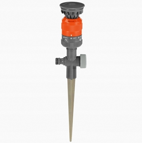 Круглый разбрызгиватель Comfort Vario на штифте Gardena