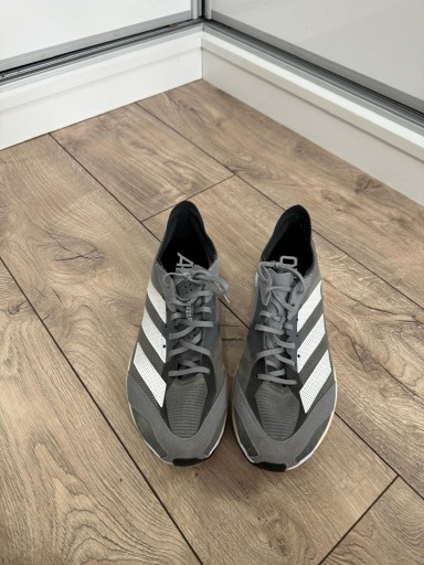 ADIDAS GV7071 ADIOS 7 BUTY BIEGANIE SZARE 43 1/3 27,5 CM