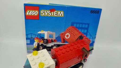 LEGO System Town Classic 6668 Грузовик для мусора