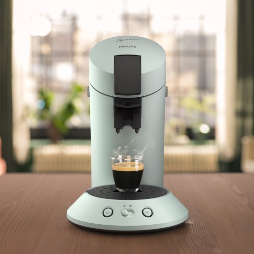 Кофемашина для эспрессо Philips SENSEO ORIGINAL PLUS 1450 Вт, зеленая
