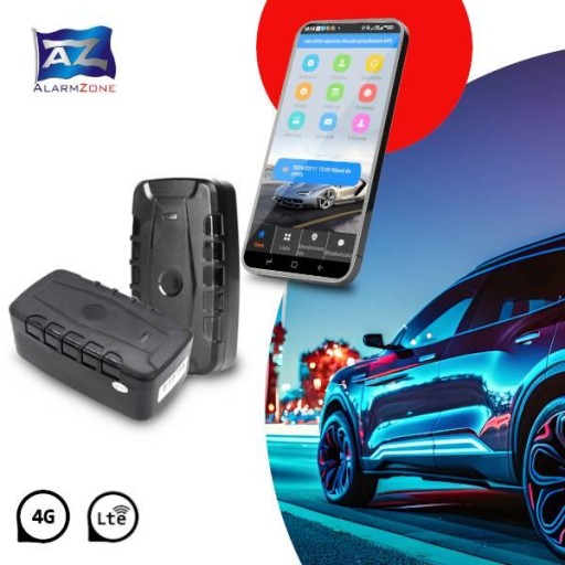 4G/LTE AK6-20000 GPS-локатор AlarmZone, аккумулятор + сигнализация