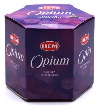 ИНДИЙСКИЕ ФИМИАНЫ КОНИЧЕСКИЙ ОБРАТНЫЙ ОПИУМ HEM 40 шт.