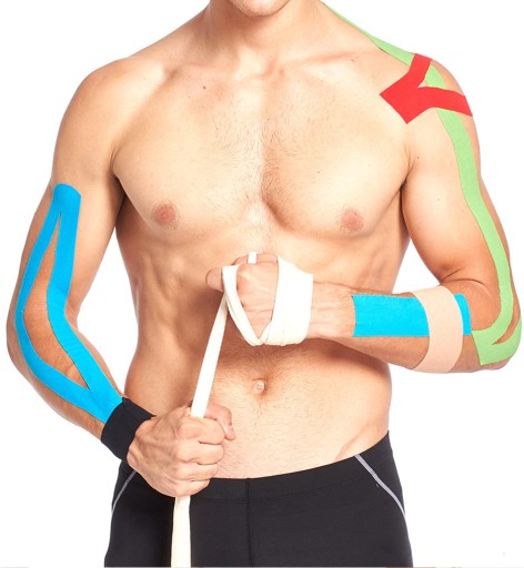 sportowe medyczne TAŚMY TEJPY kinesiology taping