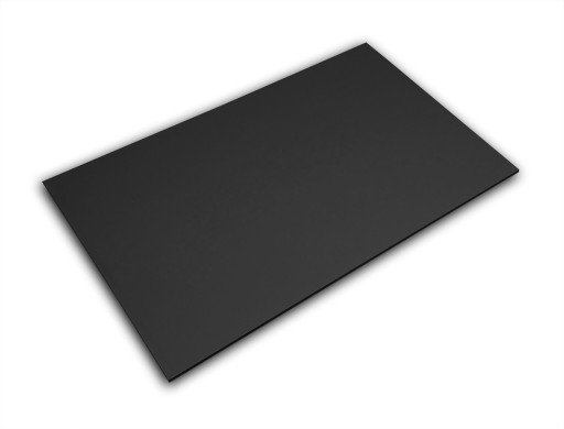 Plexi вылил матовой 3 мм черный мат 40x30 см. Лазер сплетения