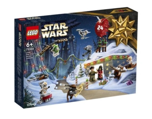LEGO 75366 КАЛЕНДАРЬ «ЗВЕЗДНЫЕ ВОЙНЫ Адвент» на 2023 год