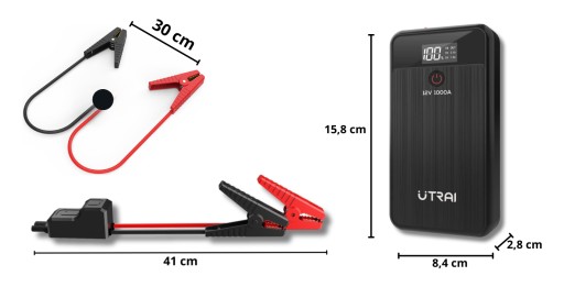 POWER BANK ДЛЯ ЗАПУСКА АВТОМОБИЛЯ 12В 1000А