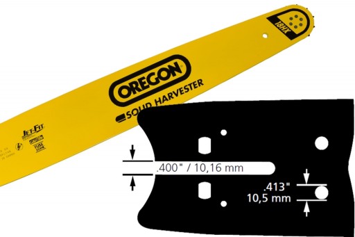 НАПРАВЛЯЮЩАЯ OREGON SOLID HARVESTER 802HSFN114 80CM