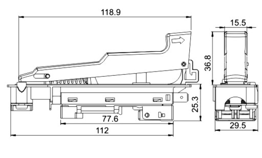 BOSCH GWS 24-180 GWS 24-230 переключатель и резистор