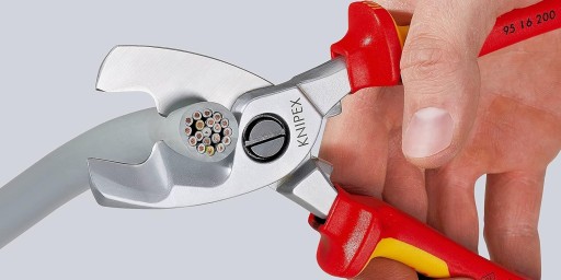 Ножницы для кабелей VDE Knipex, 15 мм, 50 мм²